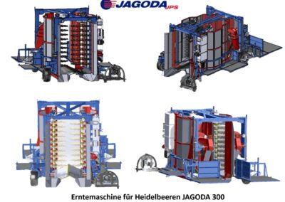 Blaubeere Maschinenernte JAGODA 300 JAGODA JPS Agromachines
