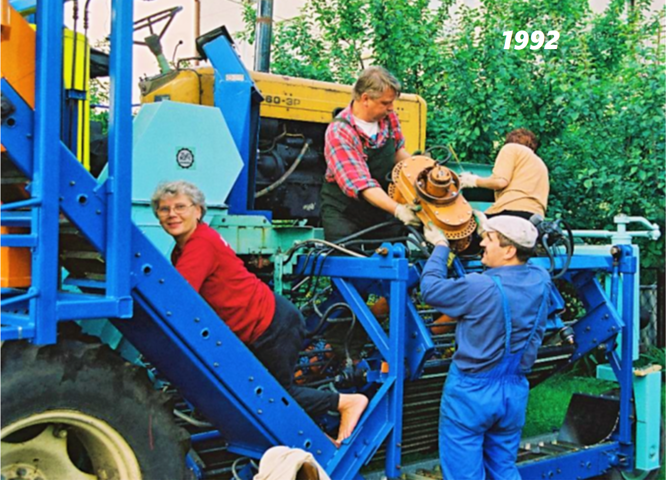 Im Jahr 1997: JAGODA JPS wurde als Fortsetzung der Versuchsanstalt für Gartenbau des Instituts gegründet.